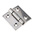 Pinet Stainless Steel Butt Hinge, Screw Fixing, 40mm x 40mm x 2mm