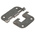 Savigny Stainless Steel Butt Hinge with a Lift-off Pin, 57mm x 52.5mm x 1.5mm