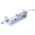RS PRO Steel Padlockable Zinc Door Bolt
