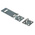 RS PRO Steel Hasp & Staple, 153mm, 8mm