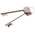 Euro-Locks a Lowe & Fletcher group Company Steel Safe Lock, 5mm Panel-to-Tongue, Key Unlock