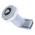 Rose Grey Aluminium Camlock, 8mm Cutout, Key Unlock