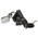 RS PRO Black Cabinet Lock, 8.5mm Panel-to-Tongue, 22.2 x 20.2mm Cutout, Key Unlock