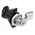 RS PRO Black Cabinet Lock, 8.5mm Panel-to-Tongue, 22.2 x 20.2mm Cutout, Key Unlock