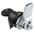 RS PRO Black Cabinet Lock, 14.5mm Panel-to-Tongue, 22.2 x 20.2mm Cutout, Key Unlock