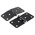 RS PRO Black Steel Cabinet Lock