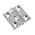 Elesa Stainless Steel Butt Hinge, Screw Fixing, 40mm x 40mm x 5mm