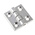 Elesa Stainless Steel Butt Hinge, Screw Fixing, 50mm x 50mm x 6mm