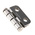 Southco Gloss Stainless Steel Butt Hinge, Screw Fixing, 38mm x 38.2mm x 9mm