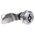 RS PRO Silver Stainless Steel Cabinet Lock, 26mm Panel-to-Tongue, Key Unlock