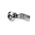 RS PRO Silver Stainless Steel Triangular Key, 32mm Panel-to-Tongue, Triangle Head Unlock