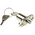 Euro-Locks a Lowe & Fletcher group Company Sliding Door Lock, 24mm Panel-to-Tongue, 19mm Cutout, Key Unlock