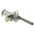 Euro-Locks a Lowe & Fletcher group Company Pedestal Lock, 22mm Panel-to-Tongue, 16.5mm Cutout, Key Unlock