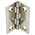 Pinet Stainless Steel Butt Hinge, Screw Fixing, 50mm x 40mm x 1.2mm