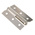 Pinet Steel Butt Hinge with a Lift-off Pin, Screw Fixing, 50mm x 30mm x 1.2mm