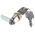 Euro-Locks a Lowe & Fletcher group Company Camlock, 20mm Panel-to-Tongue, 19.1 x 16.1mm Cutout, Key Unlock