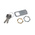 Euro-Locks a Lowe & Fletcher group Company Camlock, 32.7mm Panel-to-Tongue, 20.1 x 17.6mm Cutout, Key Unlock