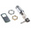 Euro-Locks a Lowe & Fletcher group Company Camlock, 32.7mm Panel-to-Tongue, 20.1 x 17.6mm Cutout, Key Unlock