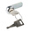 Euro-Locks a Lowe & Fletcher group Company Camlock, 9.5mm Panel-to-Tongue, 20.3 x 17.7mm Cutout, Key Unlock