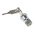 Euro-Locks a Lowe & Fletcher group Company Camlock, 19mm Panel-to-Tongue, 20.1 x 17.6mm Cutout, Key Unlock