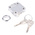 Euro-Locks a Lowe & Fletcher group Company Slam Lock, 21.1mm Panel-to-Tongue, 16.5mm Cutout, Key Unlock