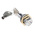 Euro-Locks a Lowe & Fletcher group Company Tumbler Lock, 22.5mm Panel-to-Tongue, 24.2 x 20mm Cutout, Key Unlock