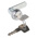 Euro-Locks a Lowe & Fletcher group Company Stainless Steel Camlock, 22mm Panel-to-Tongue, 19.1 x 16mm Cutout, Key Unlock