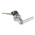Euro-Locks a Lowe & Fletcher group Company Stainless Steel Camlock, 22mm Panel-to-Tongue, 19.1 x 16mm Cutout, Key Unlock