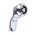 Euro-Locks a Lowe & Fletcher group Company Spanner Lock, 25mm Panel-to-Tongue, 22.5 x 20.1mm Cutout, Key Unlock