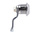 Euro-Locks a Lowe & Fletcher group Company Spanner Lock, 25mm Panel-to-Tongue, 22.5 x 20.1mm Cutout, Key Unlock