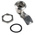 Steinbach & Vollman Stainless Steel Triangular Lock, 18mm Panel-to-Tongue, 20.2 x 22.2mm Cutout, Key Unlock