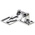 Steinbach & Vollman Zinc Tee Hinge, Screw Fixing, 54mm x 71mm x 3.5mm