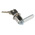 Euro-Locks a Lowe & Fletcher group Company Camlock, 20mm Panel-to-Tongue, 19.1 x 16.6mm Cutout, Key Unlock