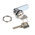Euro-Locks a Lowe & Fletcher group Company Camlock, 20mm Panel-to-Tongue, 19.1 x 16.6mm Cutout, Key Unlock