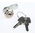 Euro-Locks a Lowe & Fletcher group Company Camlock, 15.5mm Panel-to-Tongue, 16.3 x 14.1mm Cutout, Key Unlock