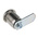 Euro-Locks a Lowe & Fletcher group Company Stainless Steel Camlock, 20mm Panel-to-Tongue, 19.1 x 16.6mm Cutout, Round