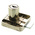 Euro-Locks a Lowe & Fletcher group Company Rim Lock, 24.5mm Panel-to-Tongue, 19.7mm Cutout, Key Unlock
