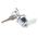 Euro-Locks a Lowe & Fletcher group Company Camlock, 16mm Panel-to-Tongue, 23 x 20.2mm Cutout, Key Unlock