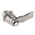 RS PRO Stainless Steel Hygienic Latch, 18mm Panel-to-Tongue, 20.2 x 22.2mm Cutout, Spanner Unlock