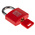 RS PRO Key Weatherproof Brass Padlock, 6mm Shackle, 43mm Body