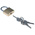 RS PRO Key Padlock, Keyed Alike, 3mm Shackle, 20mm Body