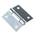 Pinet Steel Butt Hinge, Screw Fixing, 50mm x 50mm x 2mm