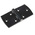 Pinet Polyamide Back Flap Hinge, Screw Fixing, 60mm x 120mm x 6.5mm