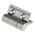 Pinet Aluminium Spring Hinge, Screw Fixing, 30mm x 35mm x 3.3mm