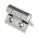 Pinet Aluminium Spring Hinge, Screw Fixing, 30mm x 35mm x 3.3mm
