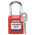 Brady Key Weatherproof Nylon, Steel Security Padlock, 6mm Shackle, 38mm Body