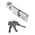 ABUS Brass Euro Cylinder Lock, 40/40 mm (61mm)