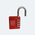 RS PRO Combination Aluminium Combination Padlock, 6mm Shackle, 40mm Body