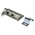 RS PRO Steel Padlockable Zinc Door Bolt, 85mm