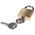 ABUS Key Weatherproof Brass, Steel Padlock, 4mm Shackle, 25mm Body